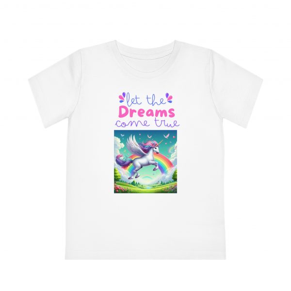 T-Shirt cotone organico bambini Let the dreams - immagine 5