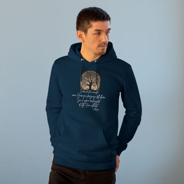 Hoodie Eco "Sei il sogno realizzato" Hellinger - immagine 6