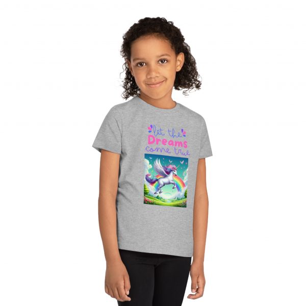 T-Shirt cotone organico bambini Let the dreams - immagine 6