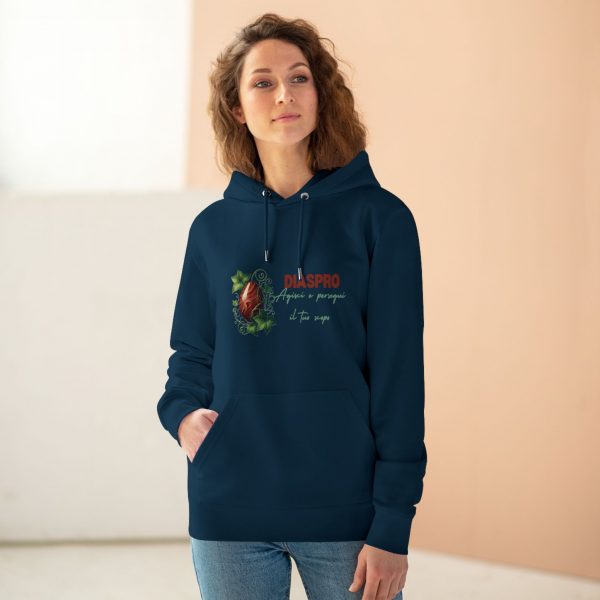 Hoodie Eco Cristallo "Diaspro Rosso" - immagine 25