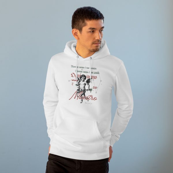 Hoodie Eco "Ogni uomo è tuo Maestro" Florence - immagine 11
