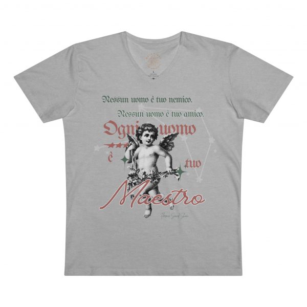 T-shirt uomo "Ogni uomo è tuo Maestro" - immagine 12