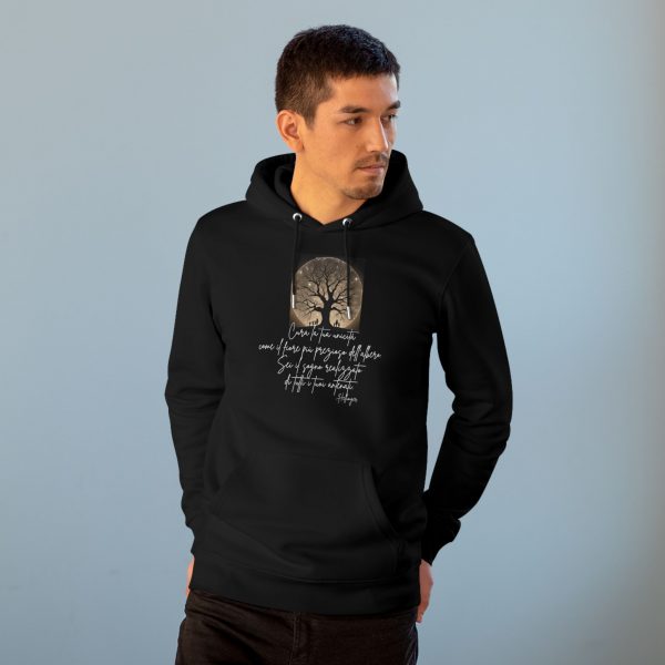 Hoodie Eco "Sei il sogno realizzato" Hellinger - immagine 25