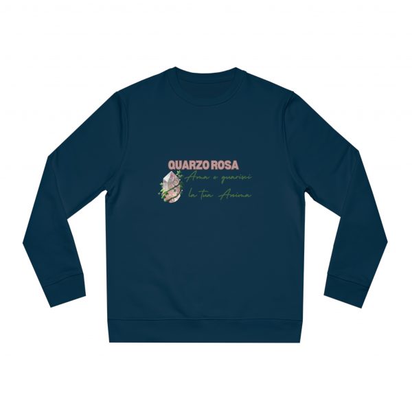 Felpa Eco Cristallo "Quarzo Rosa" - immagine 2