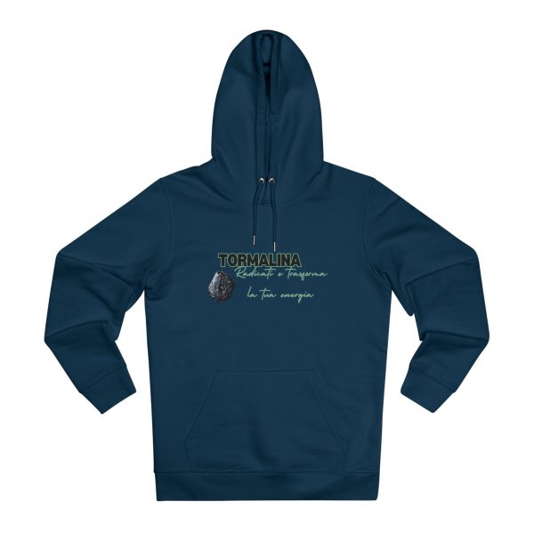 Hoodie Eco Cristallo "Tormalina nera" - immagine 21