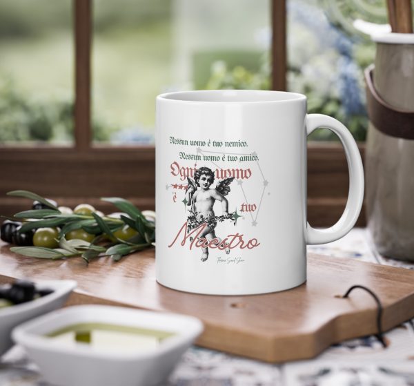Tazza "Ogni uomo è tuo Maestro" Florence