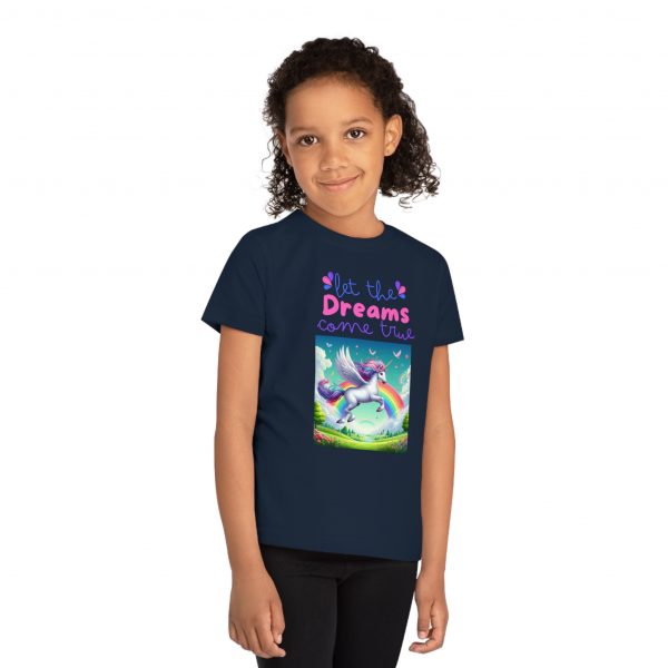 T-Shirt cotone organico bambini Let the dreams - immagine 10