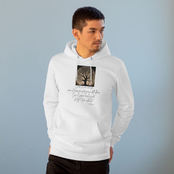 Hoodie Eco "Sei il sogno realizzato" Hellinger - immagine 12