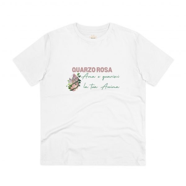 T-shirt Eco Cristallo "Quarzo Rosa" - immagine 3