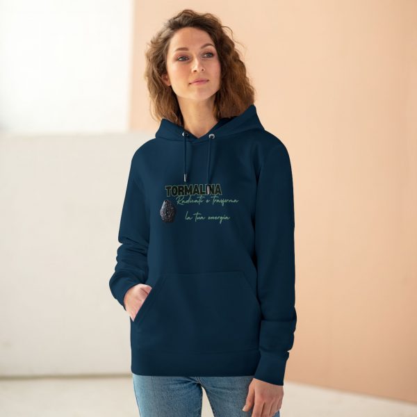 Hoodie Eco Cristallo "Tormalina nera" - immagine 25