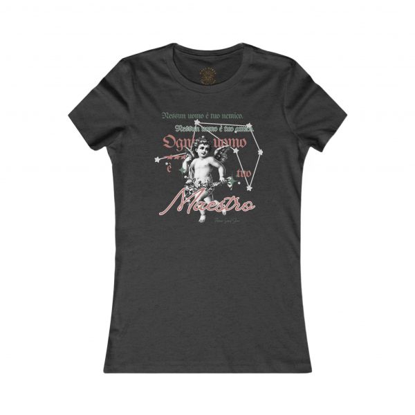 T-shirt donna "Ogni uomo è tuo Maestro" - immagine 6