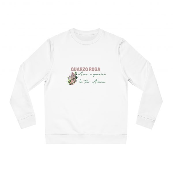 Felpa Eco Cristallo "Quarzo Rosa" - immagine 4