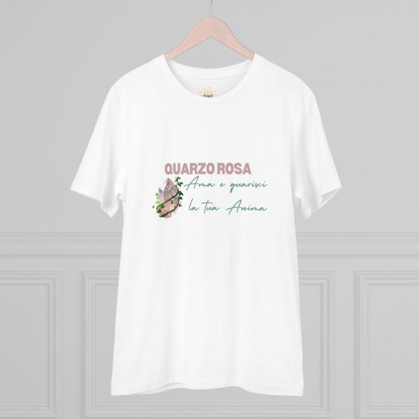 T-shirt Eco Cristallo "Quarzo Rosa" - immagine 5