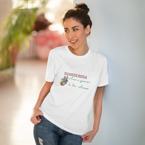 T-shirt Eco Cristallo "Quarzo Rosa" - immagine 2