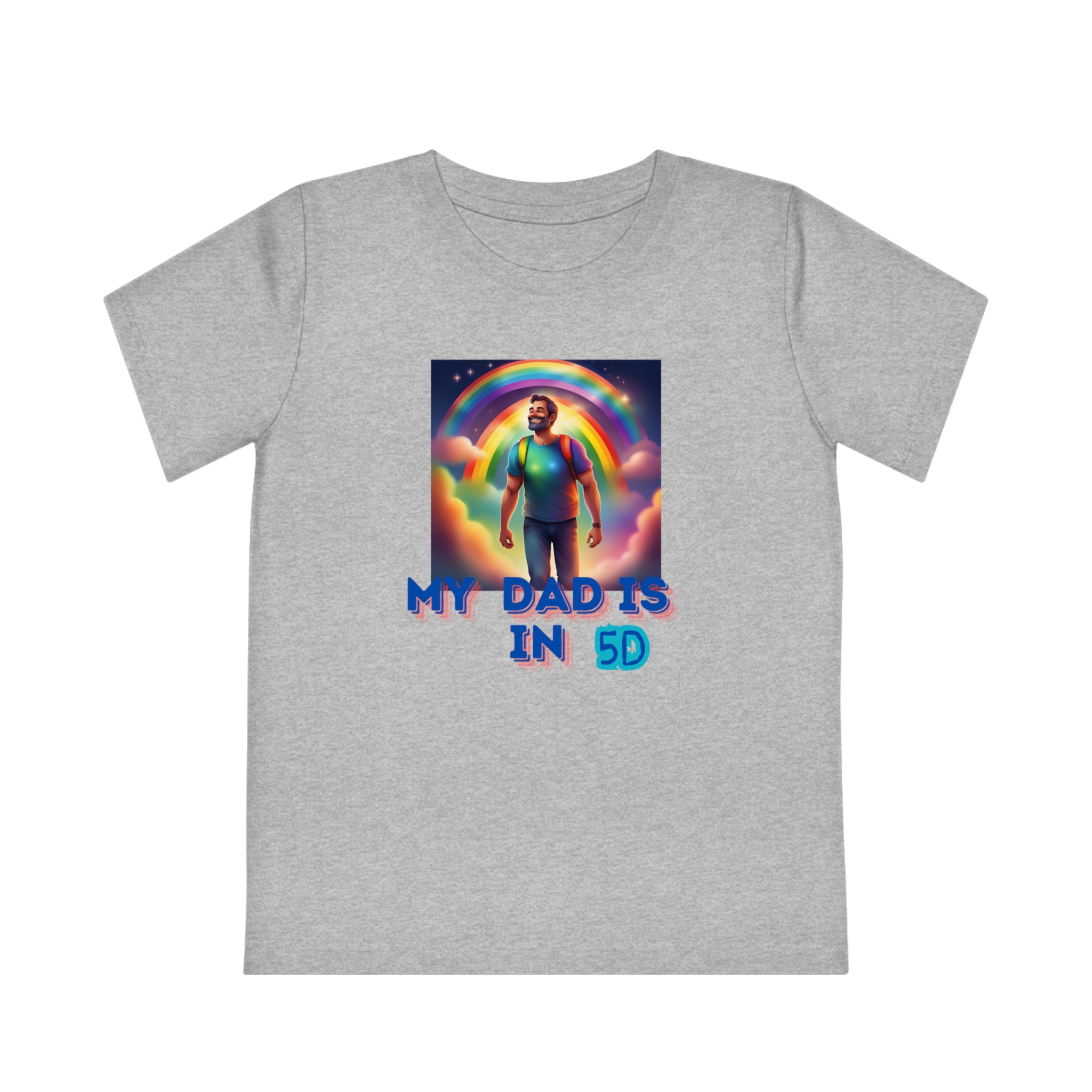 T-shirt cotone organico bambini My dad 5D - immagine 5