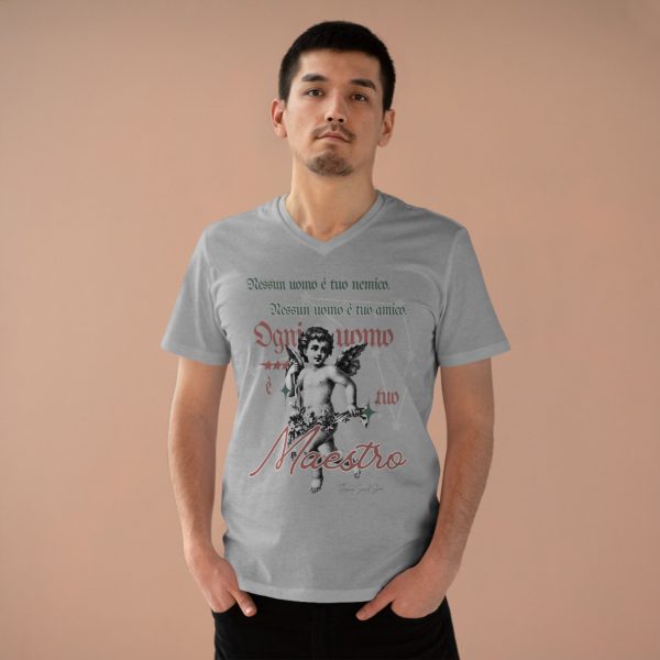 T-shirt uomo "Ogni uomo è tuo Maestro" - immagine 15
