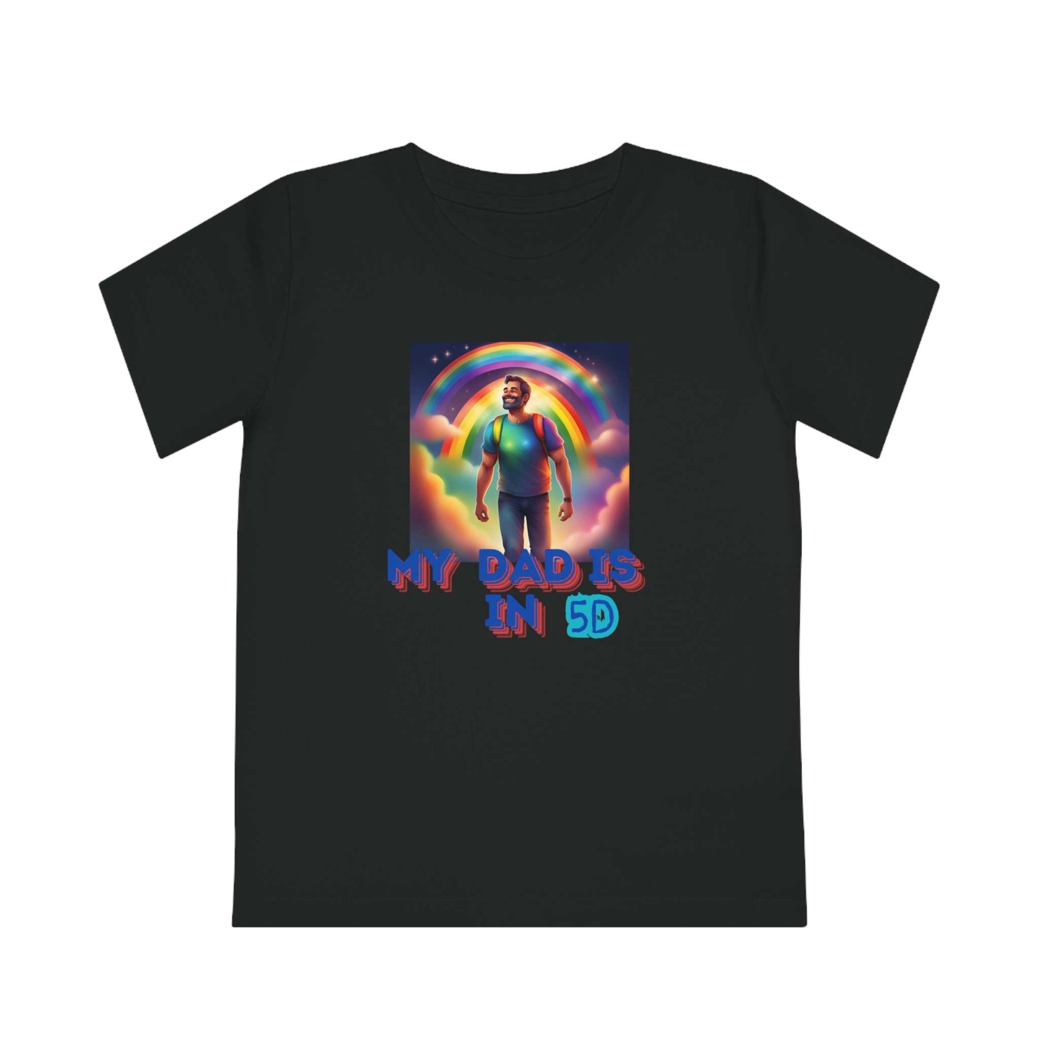 T-shirt cotone organico bambini My dad 5D - immagine 7