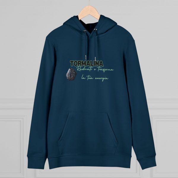 Hoodie Eco Cristallo "Tormalina nera" - immagine 23