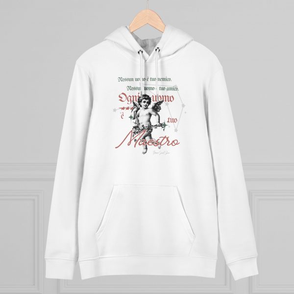 Hoodie Eco "Ogni uomo è tuo Maestro" Florence - immagine 10