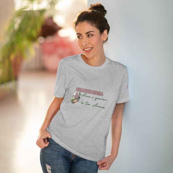 T-shirt Eco Cristallo "Quarzo Rosa" - immagine 7