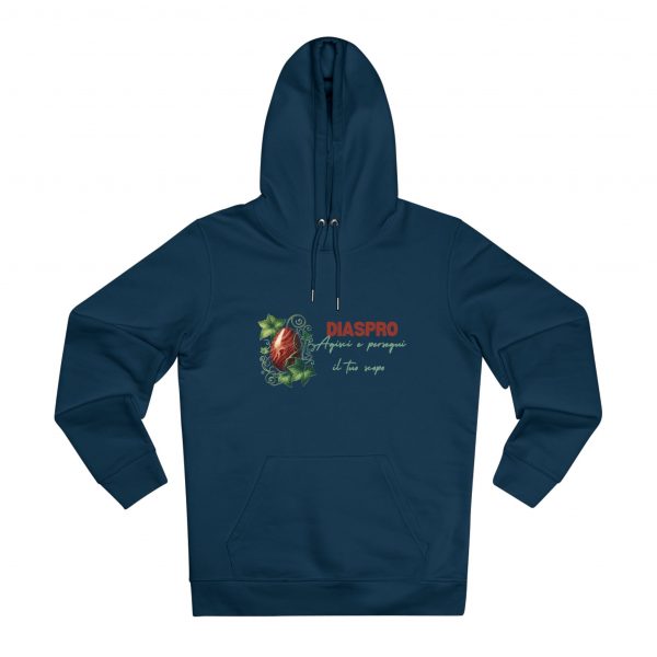 Hoodie Eco Cristallo "Diaspro Rosso" - immagine 21