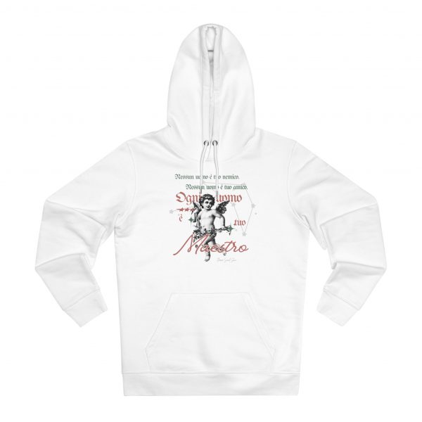 Hoodie Eco "Ogni uomo è tuo Maestro" Florence - immagine 8
