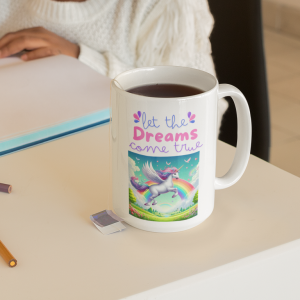 Tazza "Unicorno Let the Dreams"