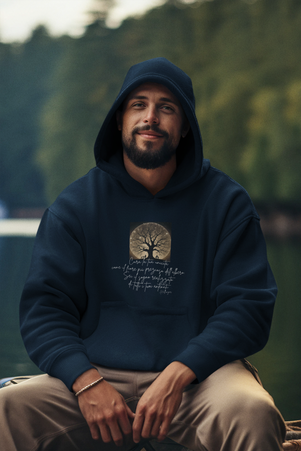 Hoodie Eco "Sei il sogno realizzato" Hellinger - immagine 27