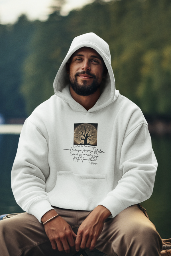 Hoodie Eco "Sei il sogno realizzato" Hellinger - immagine 30