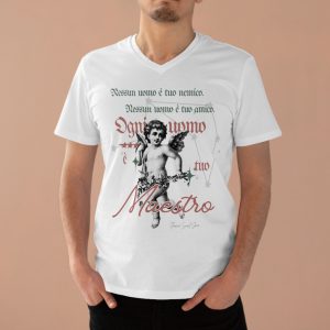 T-shirt uomo "Ogni uomo è tuo Maestro"