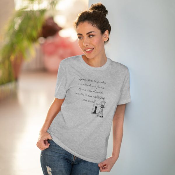 T-shirt Eco "Lo specchio e il mondo" - immagine 11