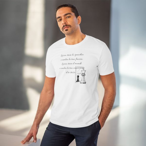 T-shirt Eco "Lo specchio e il mondo" - immagine 5