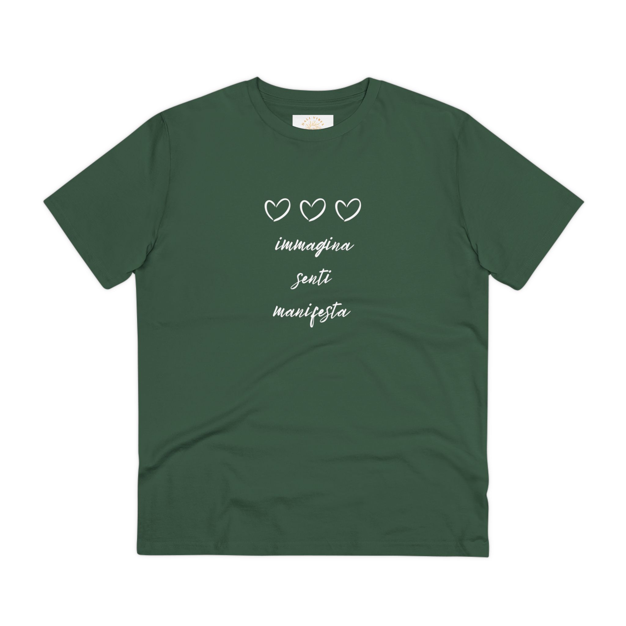 T-shirt Eco "Immagina senti manifesta" - immagine 11
