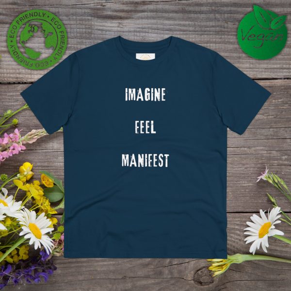 T-shirt Eco "Imagine Feel Manifest" - immagine 26
