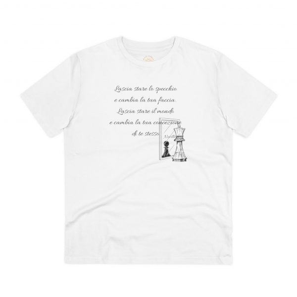 T-shirt Eco "Lo specchio e il mondo" - immagine 2