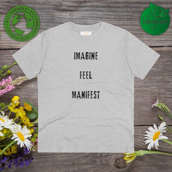 T-shirt Eco "Imagine Feel Manifest" - immagine 6
