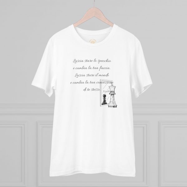 T-shirt Eco "Lo specchio e il mondo" - immagine 4