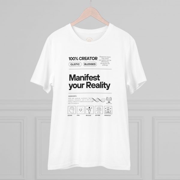T-shirt Eco "Manifest your reality" - immagine 3