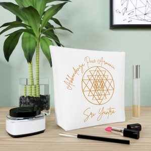 Pochette make-up Sri-Yantra geometria sacra