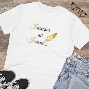 T-shirt Eco "I attract all I want"