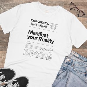 T-shirt Eco "Manifest your reality"