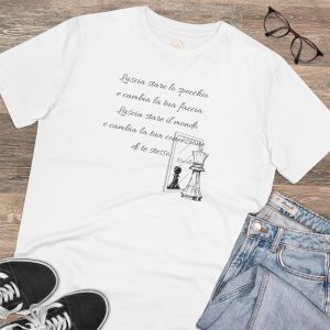 T-shirt Eco "Lo specchio e il mondo"