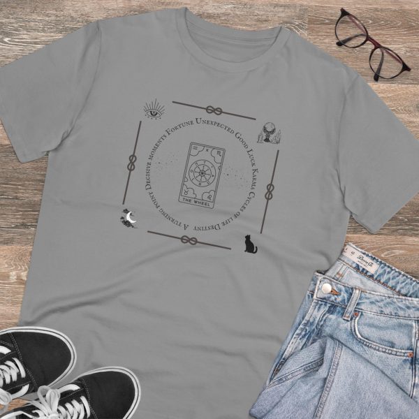 T-shirt Eco Tarocchi Arcani Maggiori "La ruota" - immagine 27