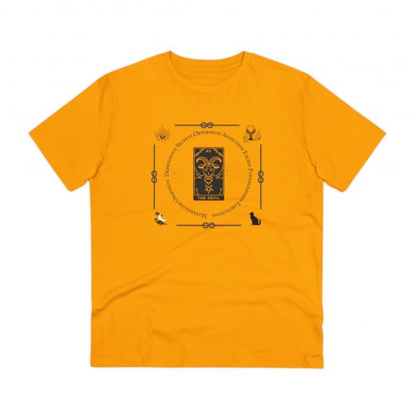 T-shirt Eco Tarocchi Maggiori "Il diavolo" - immagine 15