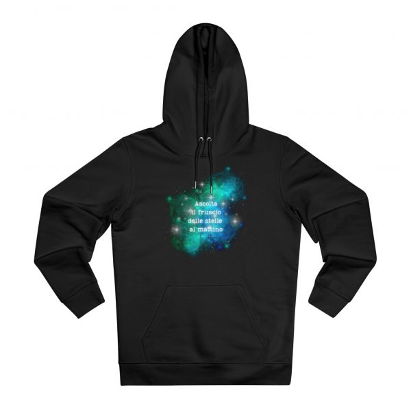 Hoodie Eco “Ascolta il fruscìo" - Transurfing - immagine 5