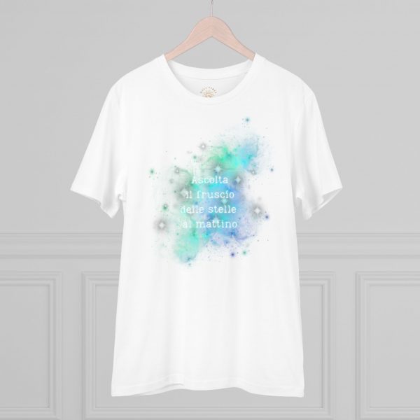 T-shirt Eco “Ascolta il fruscìo delle stelle al mattino” - Transurfing - immagine 16