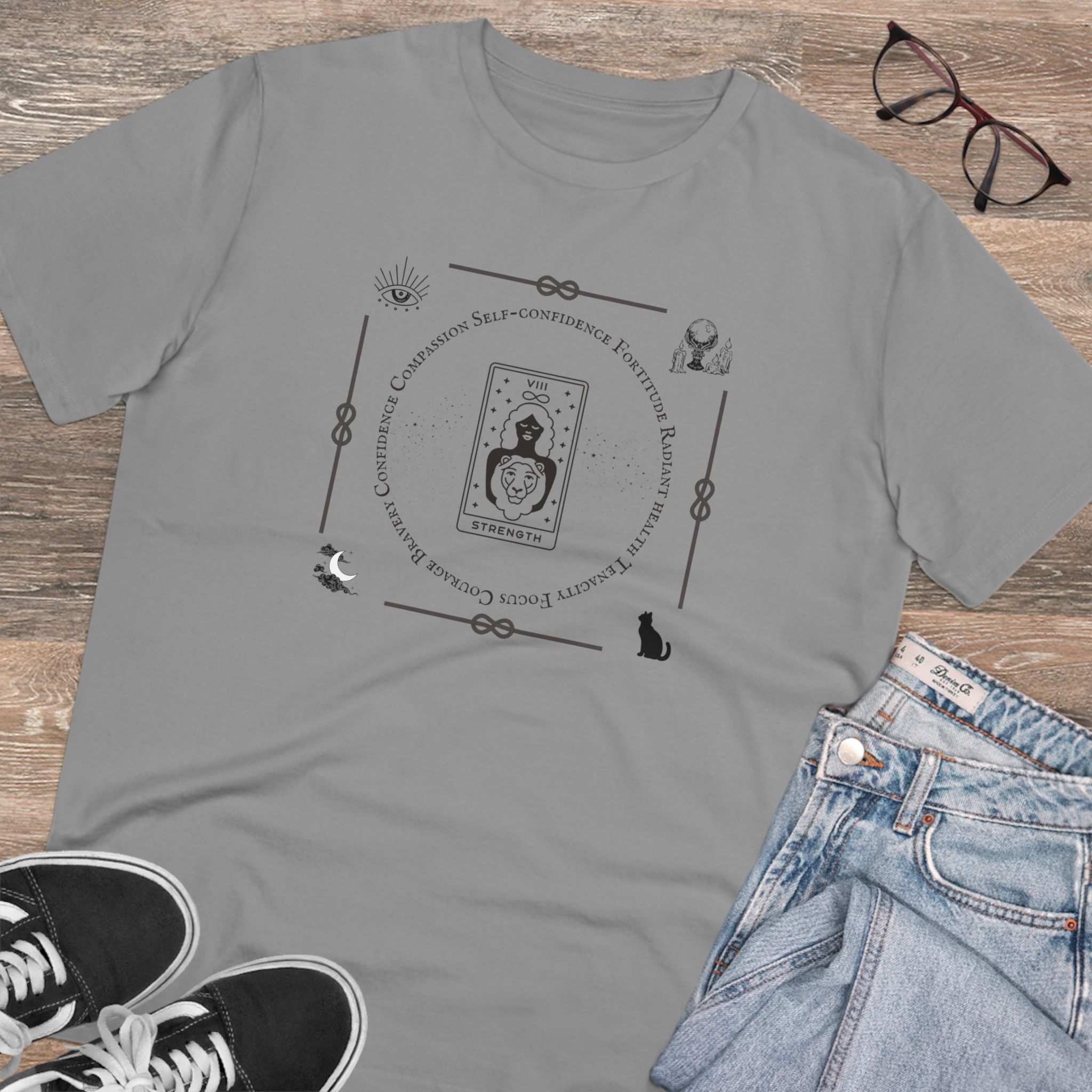 T-shirt Eco Tarocchi Arcani Maggiori "La forza" - immagine 27