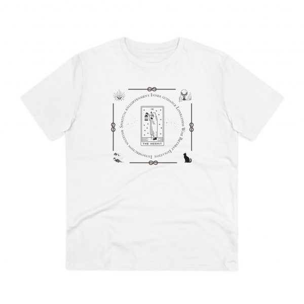 T-shirt Eco Tarocchi Arcani Maggiori "L'eremita" - immagine 2
