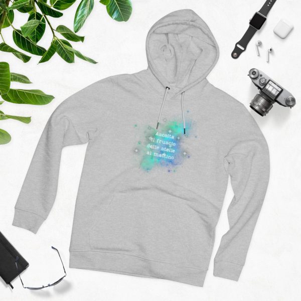 Hoodie Eco “Ascolta il fruscìo" - Transurfing - immagine 11