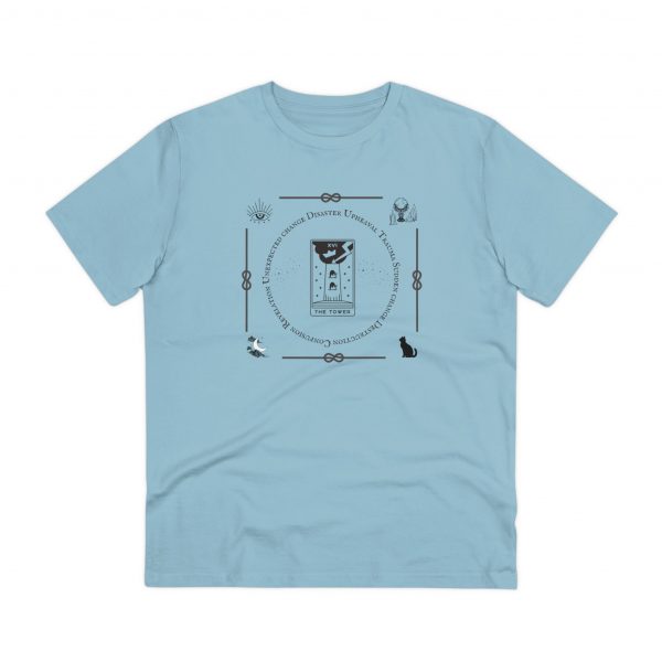T-shirt Eco Tarocchi Arcani Maggiori "La torre" - immagine 37